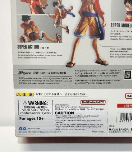 S.H. Figuarts One Piece Monkey D. Luffy 6" Raid on Ongashima Action Figure - Logan's Toy Chest