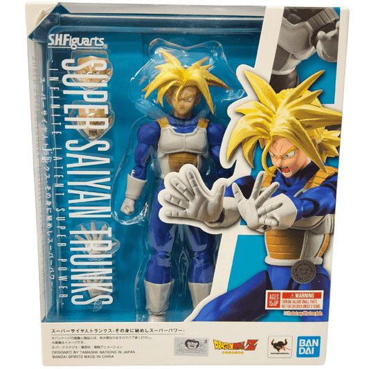 S.H. Figuarts Super Saiyan Trunks Dragon Ball Z 6" Action Figure - Logan's Toy Chest