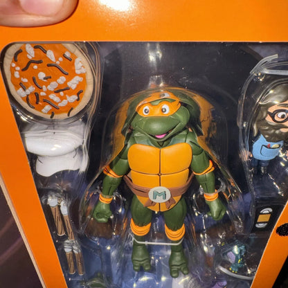 NECA TMNT Michelangelo "Is A Party Dude" 2024 Haulathon Target Pizza Club