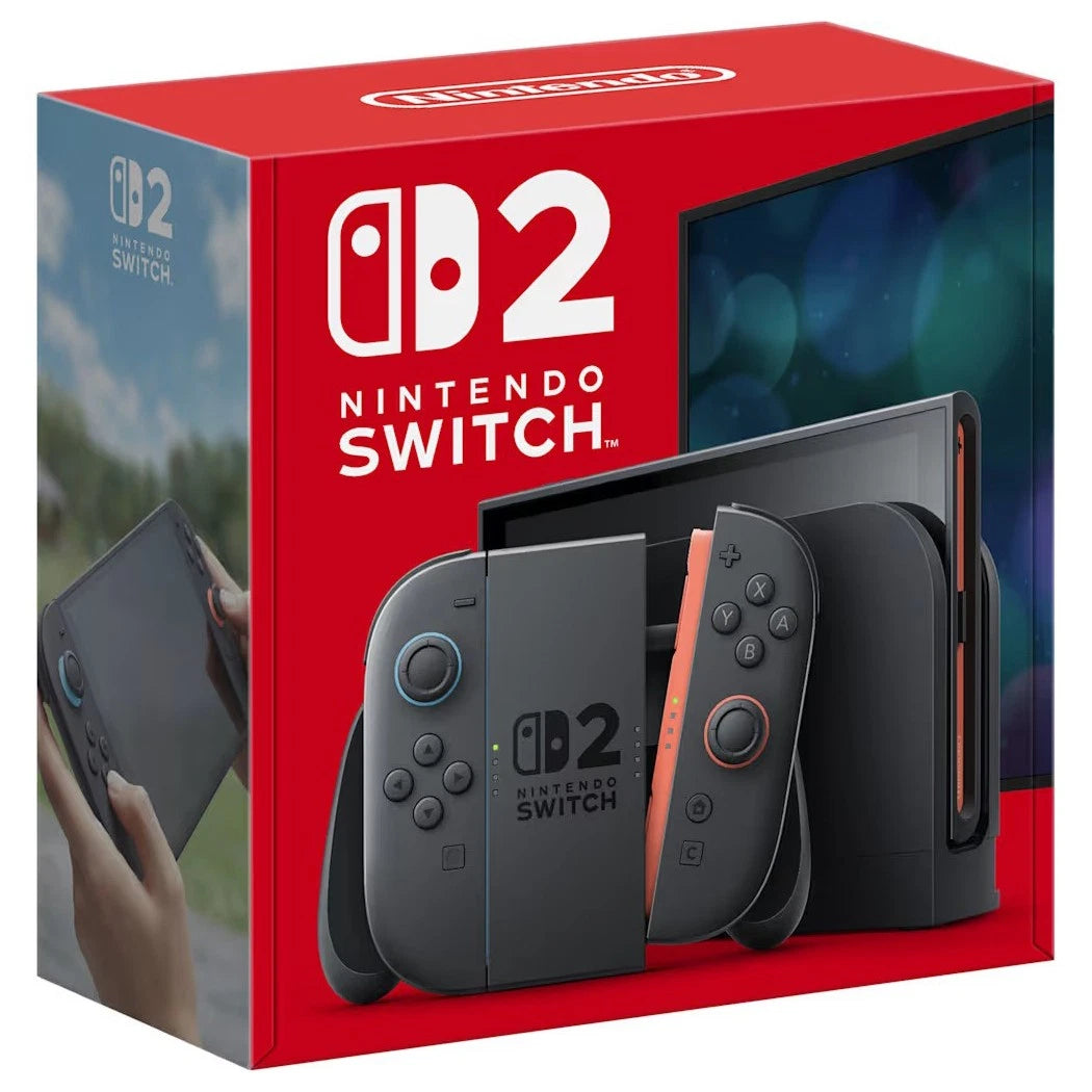 Nintendo Switch 2 Console + Logitech G29 Racing Wheel + Switch 2 Protective Case Bundle Set – Premium Gaming Pack