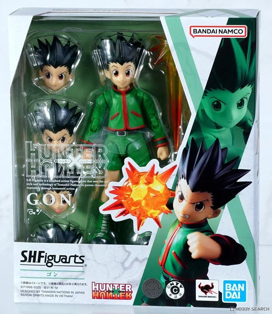 Bandai Hunter x Hunter SHFiguarts Gon Freecss Action Figure – Anime Collectible