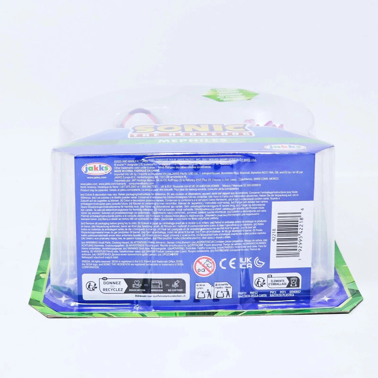 Sonic 35th Anniversary Mephiles 4" Figure with Purple Mist by JAKKS