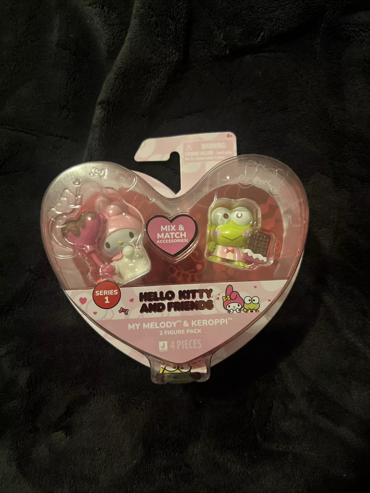 Hello Kitty Valentines Series 1 My Melody & Keroppi Figures - Sanrio