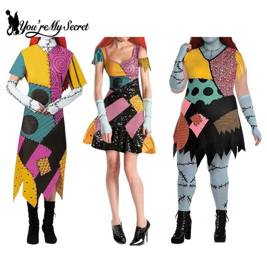 Sally NBC Halloween Costume Cosplay Dress - Logan's Toy Chest