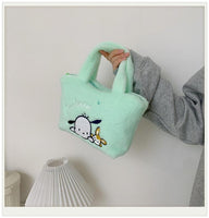 Sanrio Hello Kitty Bag Plush Cinnamoroll Melody Kuromi Kawaii Handbag - Logan's Toy Chest