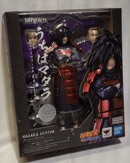 SH Figuarts Madara Uchiha Action Figure Naruto Bandai Tamashii 2017 Exclusive - Logan's Toy Chest