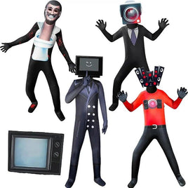 Skibidi Toilet Audio Man Camera Man TV Man Speaker Man Halloween Costume - Logan's Toy Chest