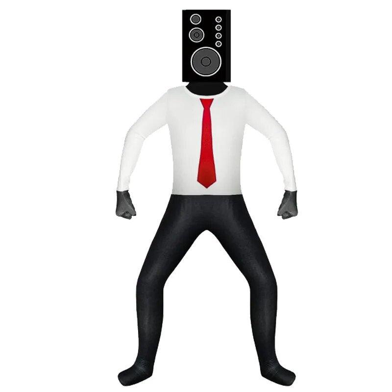 Skibidi Toilet Audio Man Camera Man TV Man Speaker Man Halloween Costume - Logan's Toy Chest