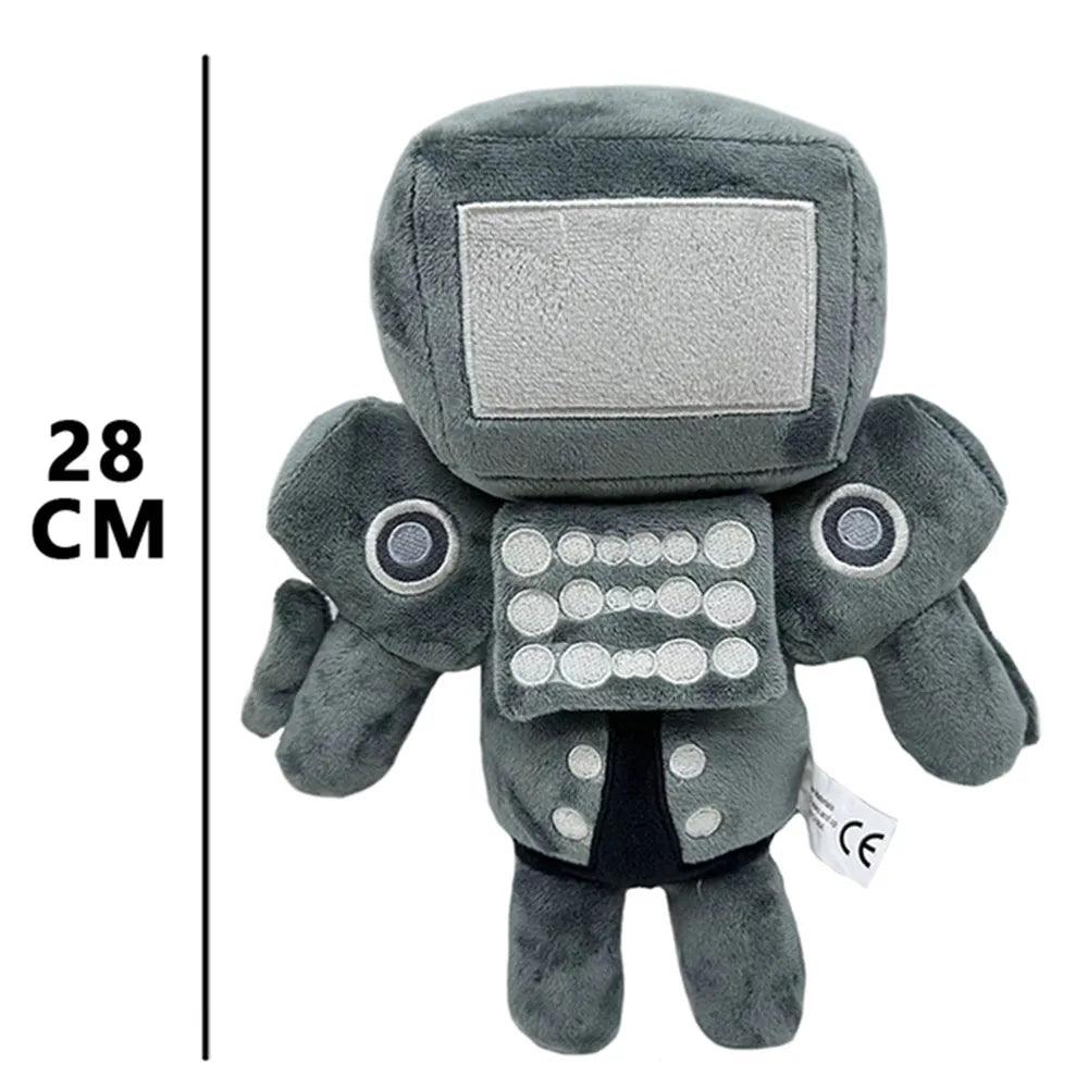 Skibidi Toilet Plushies | Cameraman TV Man Titans Speaker Man Dolls - Logan's Toy Chest