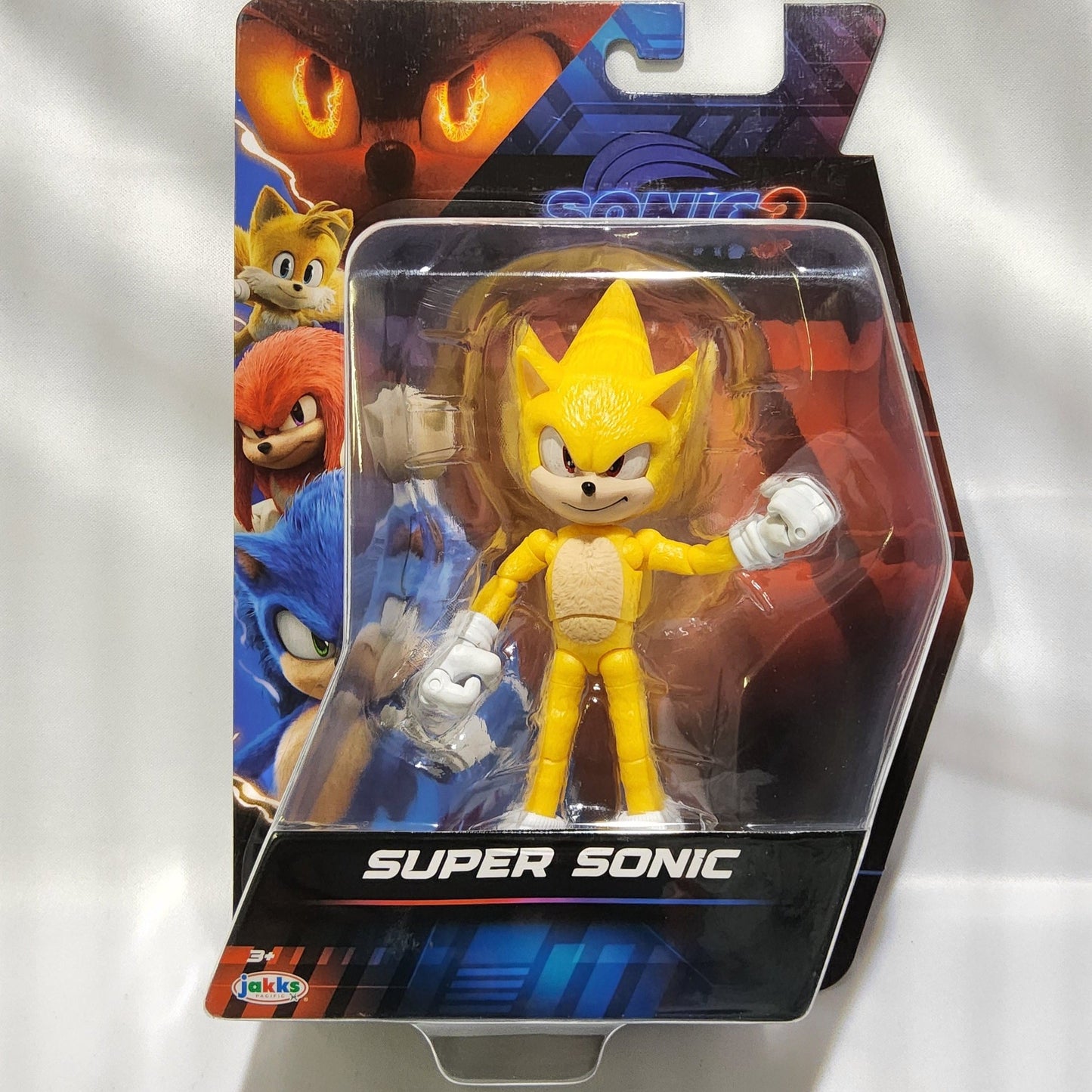 Sonic 3 Movie 5-Inch Super Sonic Action Figure – Highly Articulated Toy - Logan's Toy Chest