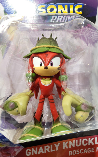 Sonic Prime 5" Gnarly Knuckles Figure | New Yoke City Netflix Collectible - Logan's Toy Chest