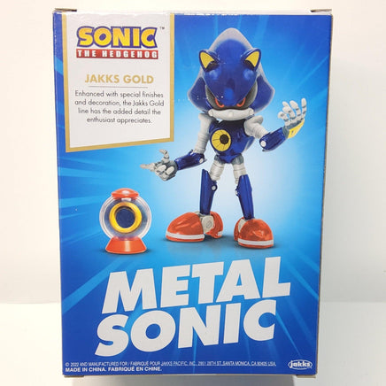 Sonic the Hedgehog 4" Metal Sonic Action Figure Exclusive Jakks Gold Edition - Logan's Toy Chest