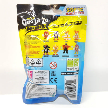 Sonic the Hedgehog Shadow 2.5" Goo Jit Zu Mini Stretch Squishy Action Figure. - Logan's Toy Chest