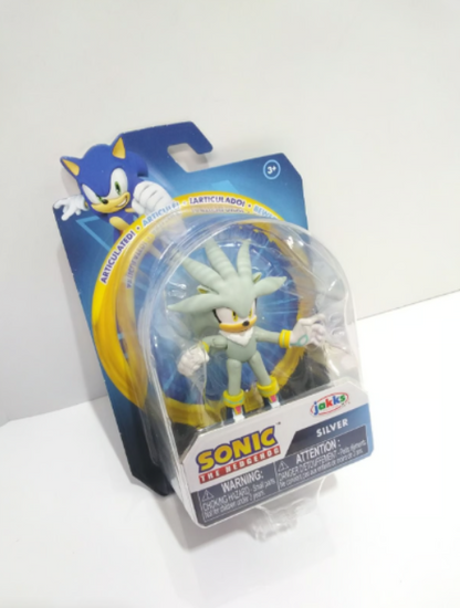 Sonic the Hedgehog Silver 2.5 Inch Jakks Pacific Action Figure - Logan's Toy Chest