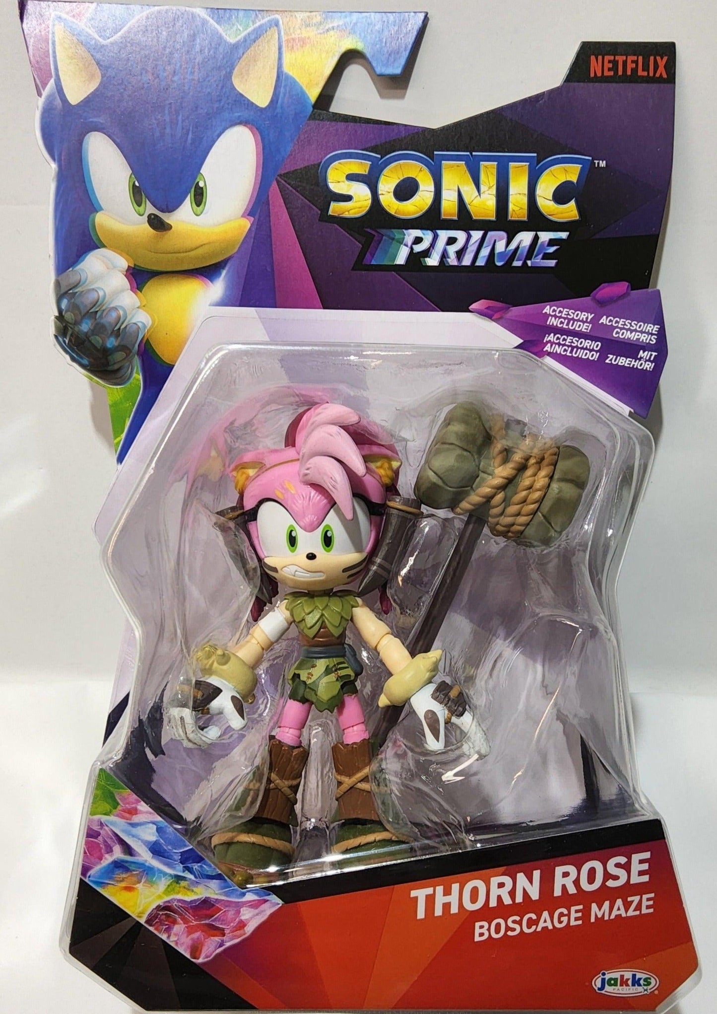 Sonic the Hedgehog Sonic Prime 5" Thorn Rose Boscage Maze - Logan's Toy Chest