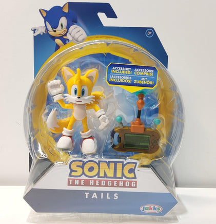 Sonic the Hedgehog Tails 4" With Miles Electric Device Action Figure - Logan's Toy Chest