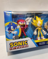 Sonic the Hedgehog Team Sonic Collection Knuckles Super Sonic & Tails - Logan's Toy Chest