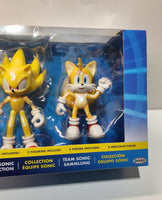 Sonic the Hedgehog Team Sonic Collection Knuckles Super Sonic & Tails - Logan's Toy Chest