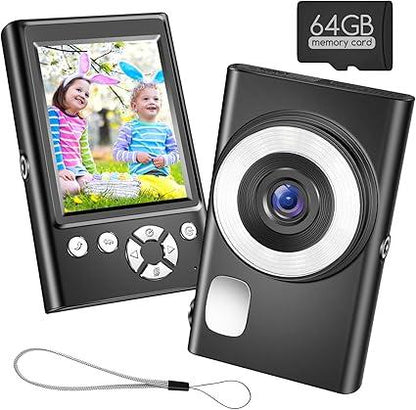 SONSHUYI H12 48MP Digital Camera for Kids & Beginners - Vlogging Camera - Logan's Toy Chest