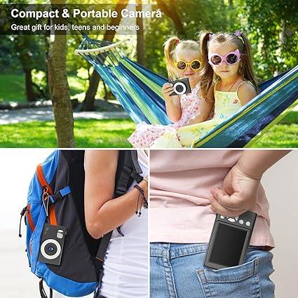 SONSHUYI H12 48MP Digital Camera for Kids & Beginners - Vlogging Camera - Logan's Toy Chest