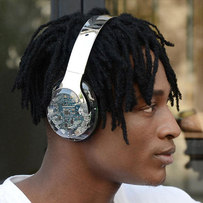 Space Noise Cancelling Bluetooth 5.0 Headphones, 50H Playtime, Volume Control - Logan's Toy Chest