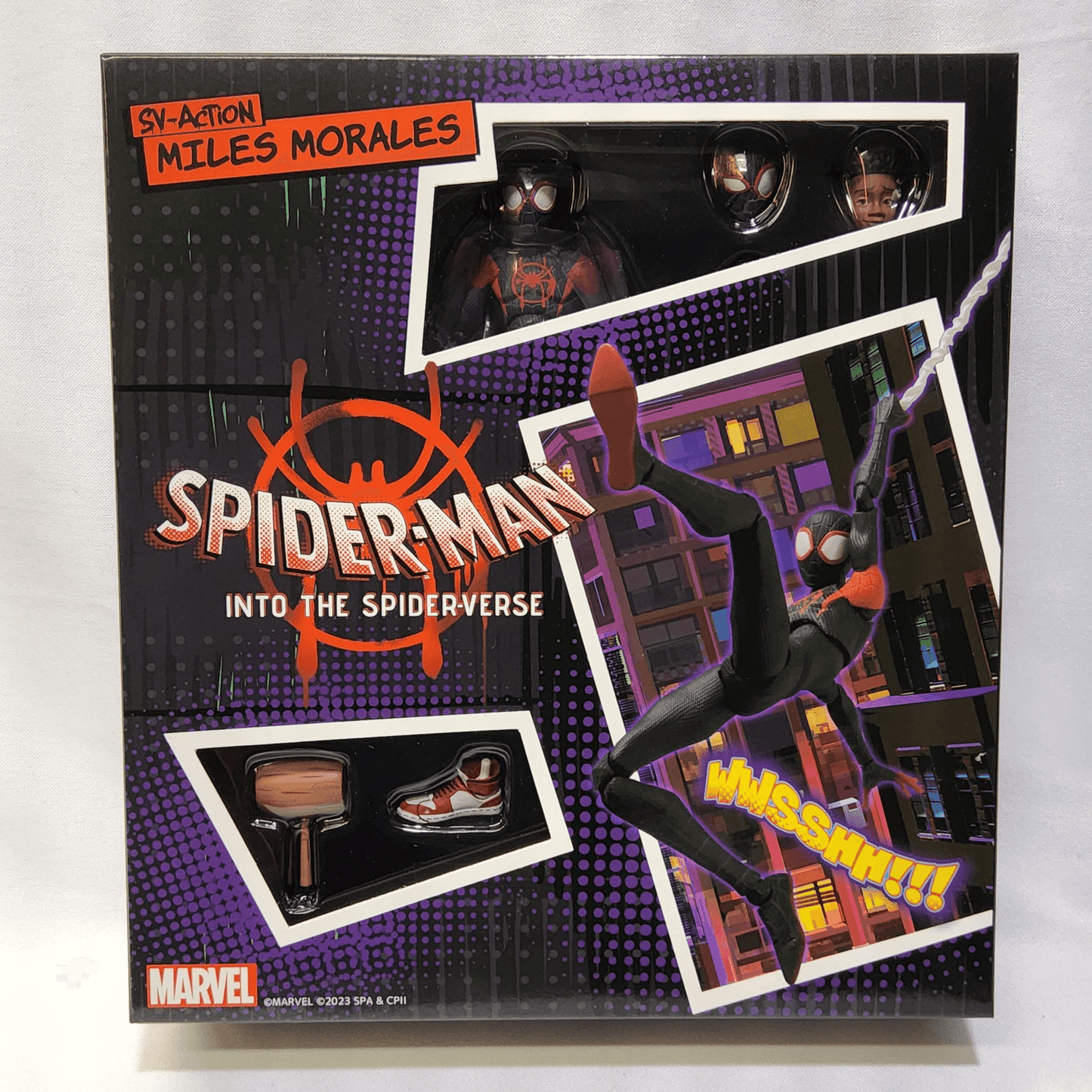 Spider-Man: Into The Spider-Verse Miles Morales Sentinel SV Action Figure - Logan's Toy Chest