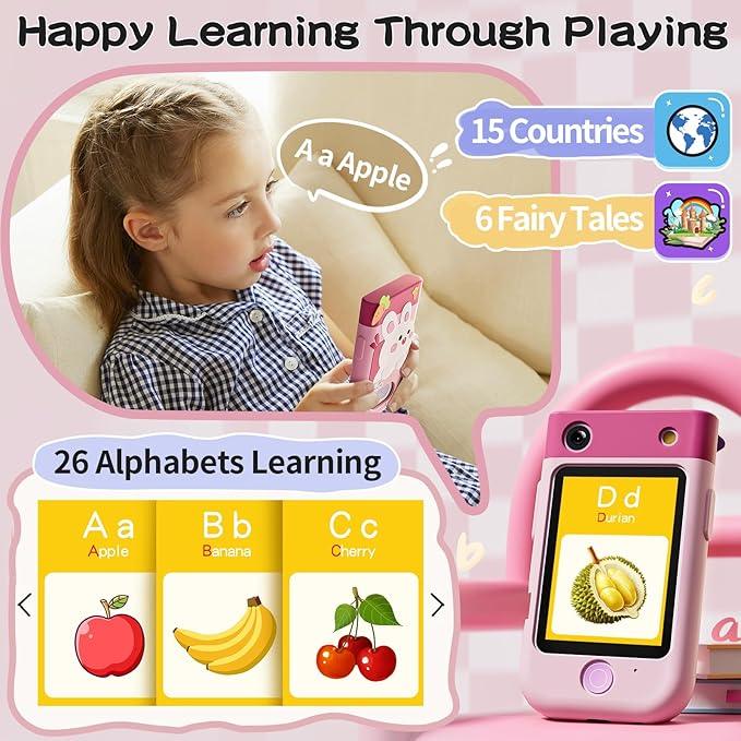 STACTCUTE Kids Smart Phone Toy with Camera & Games | Ages 3-10 - Logan's Toy Chest