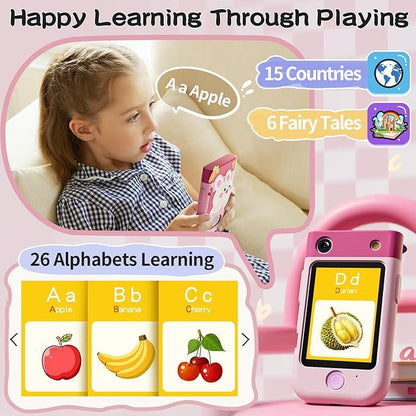 STACTCUTE Kids Smart Phone Toy with Camera & Games | Ages 3-10 - Logan's Toy Chest