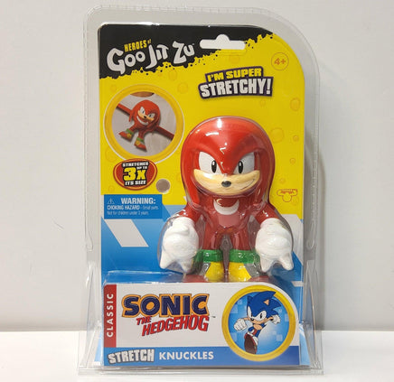 Stretch Heroes Of Goo Jit Zu KNUCKLES Sonic The Hedgehog - Logan's Toy Chest