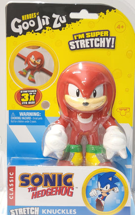 Stretch Heroes Of Goo Jit Zu KNUCKLES Sonic The Hedgehog - Logan's Toy Chest