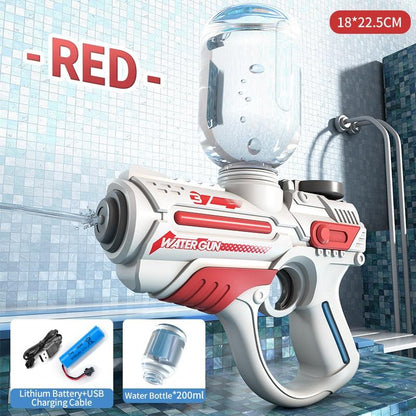 Summer New M416 Electric Water Gun Rechargeable Long-Range Continuous Firing Space Party Game Splashing Kids Toy Boy Gift - Logan's Toy Chest