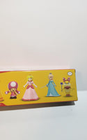 Super Mario Brothers Princess Peach Rosalina Daisy Toadette & Wendy Koopa 2.5" & 3" Mini Figure Set - Logan's Toy Chest