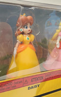 Super Mario Brothers Princess Peach Rosalina Daisy Toadette & Wendy Koopa 2.5" & 3" Mini Figure Set - Logan's Toy Chest