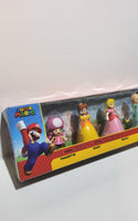 Super Mario Brothers Princess Peach Rosalina Daisy Toadette & Wendy Koopa 2.5" & 3" Mini Figure Set - Logan's Toy Chest