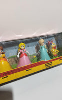 Super Mario Brothers Princess Peach Rosalina Daisy Toadette & Wendy Koopa 2.5" & 3" Mini Figure Set - Logan's Toy Chest