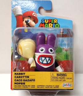 Jakks Pacific Super Mario Brothers Nabbit 2.5" Mini Figure - Logan's Toy Chest