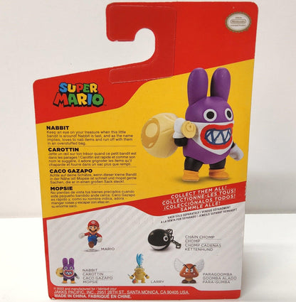 Jakks Pacific Super Mario Brothers Nabbit 2.5" Mini Figure - Logan's Toy Chest