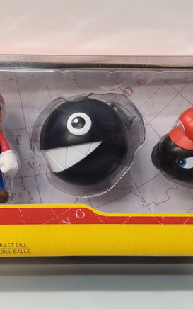 Super Mario Odyssey Captured Goomba, Cappy, Mario & Cappy, Chain Chomp & Captured Bullet Bill - Logan's Toy Chest