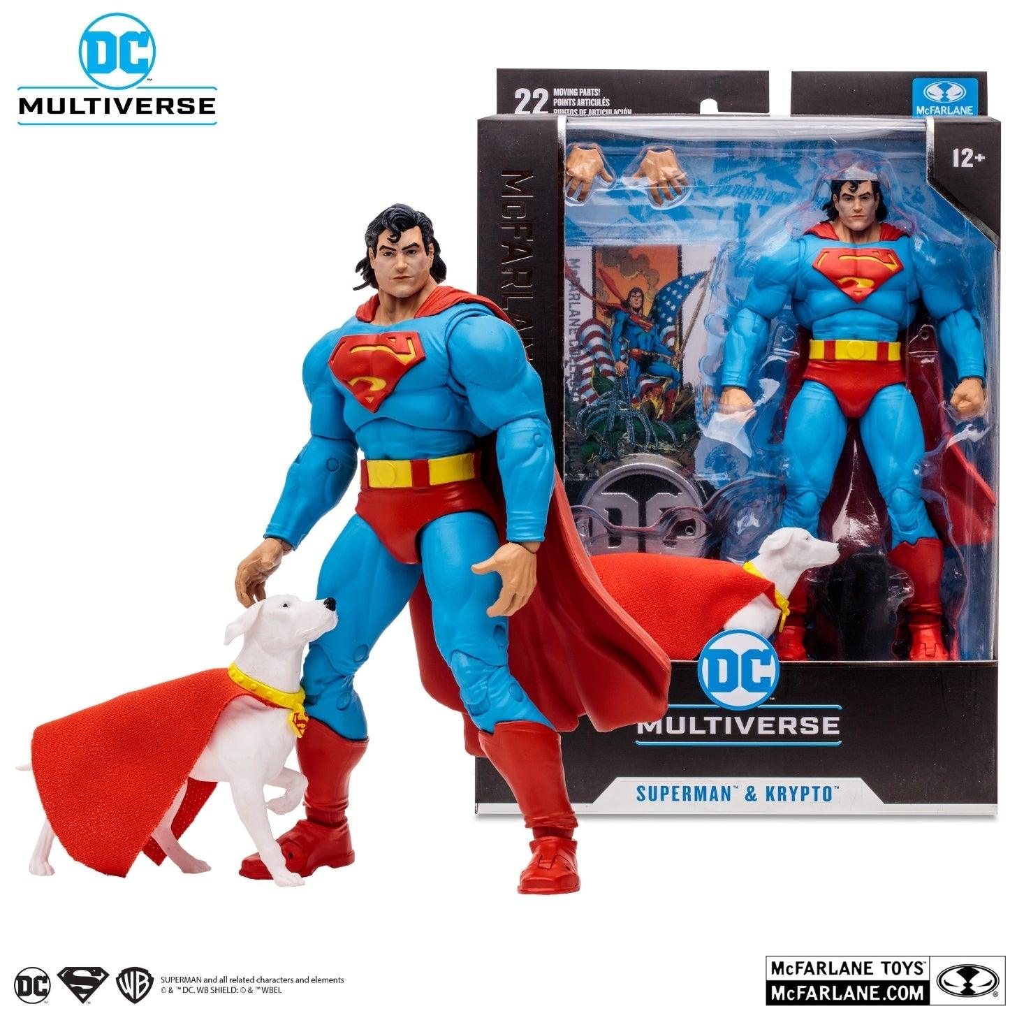 "Superman & Krypto McFarlane Collector Edition #9 - DC Multiverse" - Logan's Toy Chest