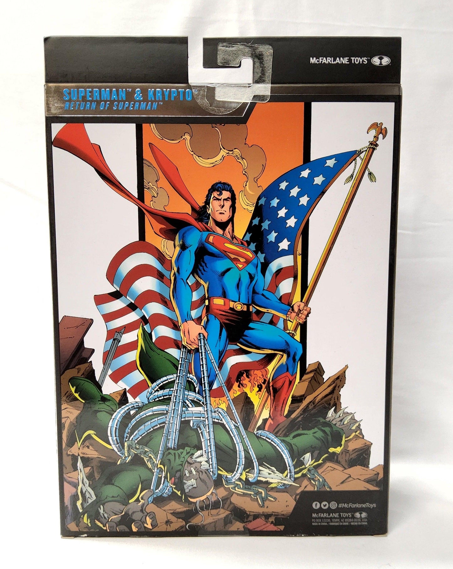 "Superman & Krypto McFarlane Collector Edition #9 - DC Multiverse" - Logan's Toy Chest