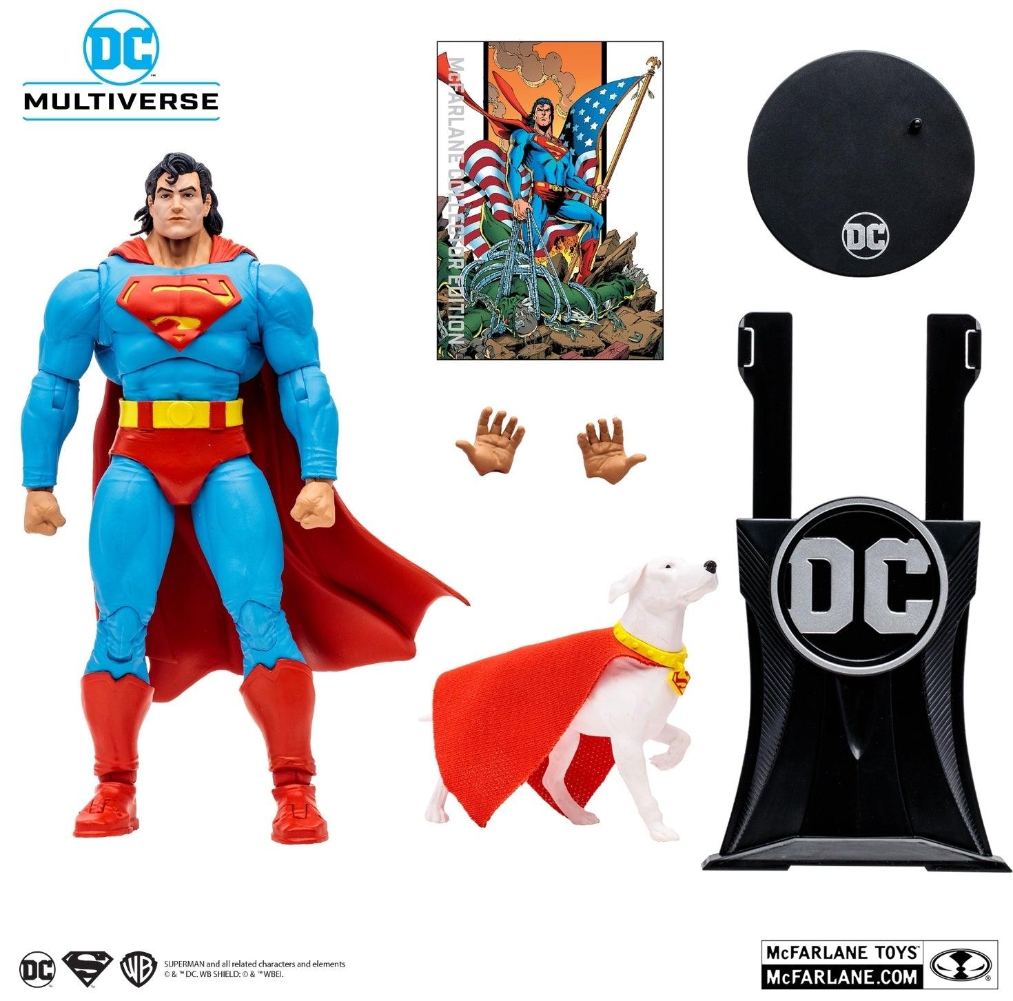 "Superman & Krypto McFarlane Collector Edition #9 - DC Multiverse" - Logan's Toy Chest