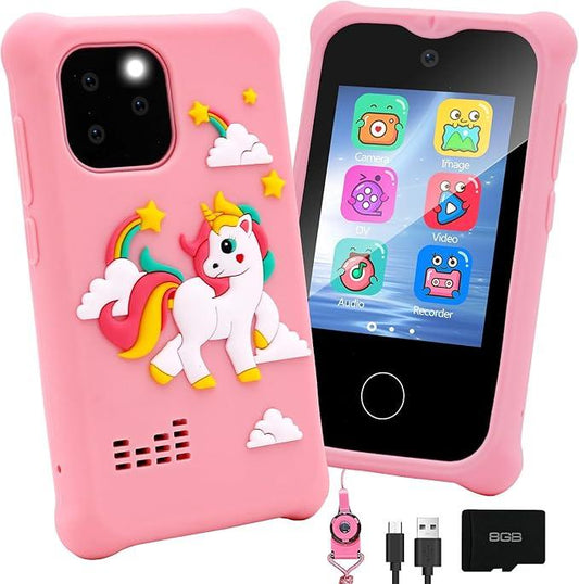 Surekuo 2.8" Kids Smart Phone for Girls, Dual Camera, Games & Music - Logan's Toy Chest