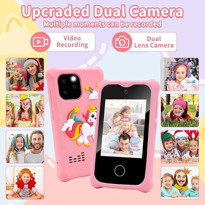 Surekuo 2.8" Kids Smart Phone for Girls, Dual Camera, Games & Music - Logan's Toy Chest