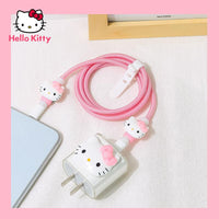 TAKARA TOMY Hello Kitty Cartoon Apple Data Cable Case - Logan's Toy Chest