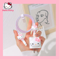 TAKARA TOMY Hello Kitty Cartoon Apple Data Cable Case - Logan's Toy Chest