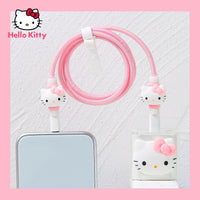 TAKARA TOMY Hello Kitty Cartoon Apple Data Cable Case - Logan's Toy Chest