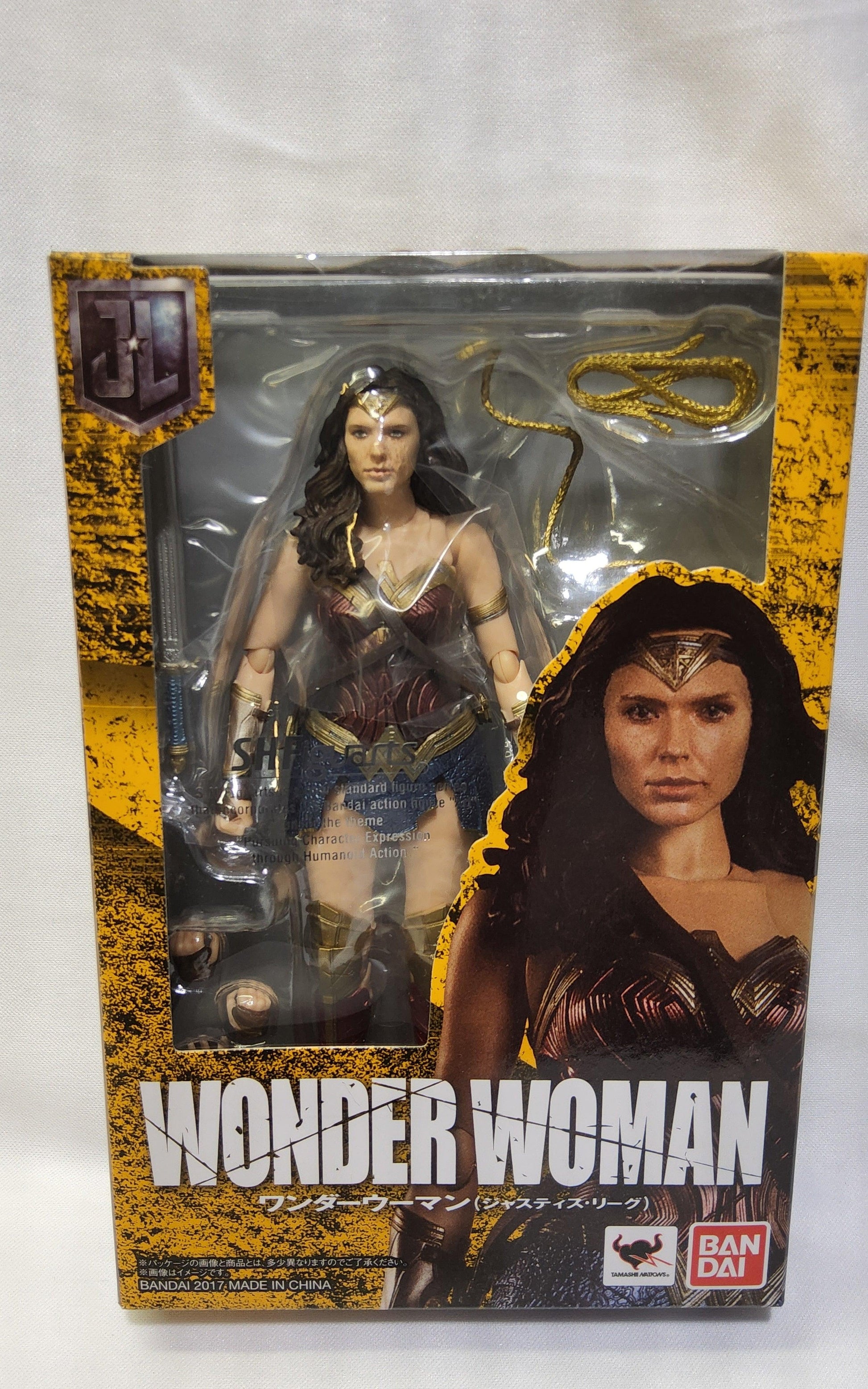 Tamashii Nations Bandai S.H. Figuarts Wonder Woman Justice League Figure - Logan's Toy Chest