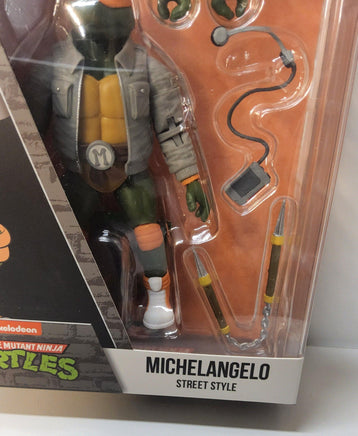 Teenage Mutant Ninja Turtles Michelangelo Street Style Nickelodeon BST AXN - Logan's Toy Chest