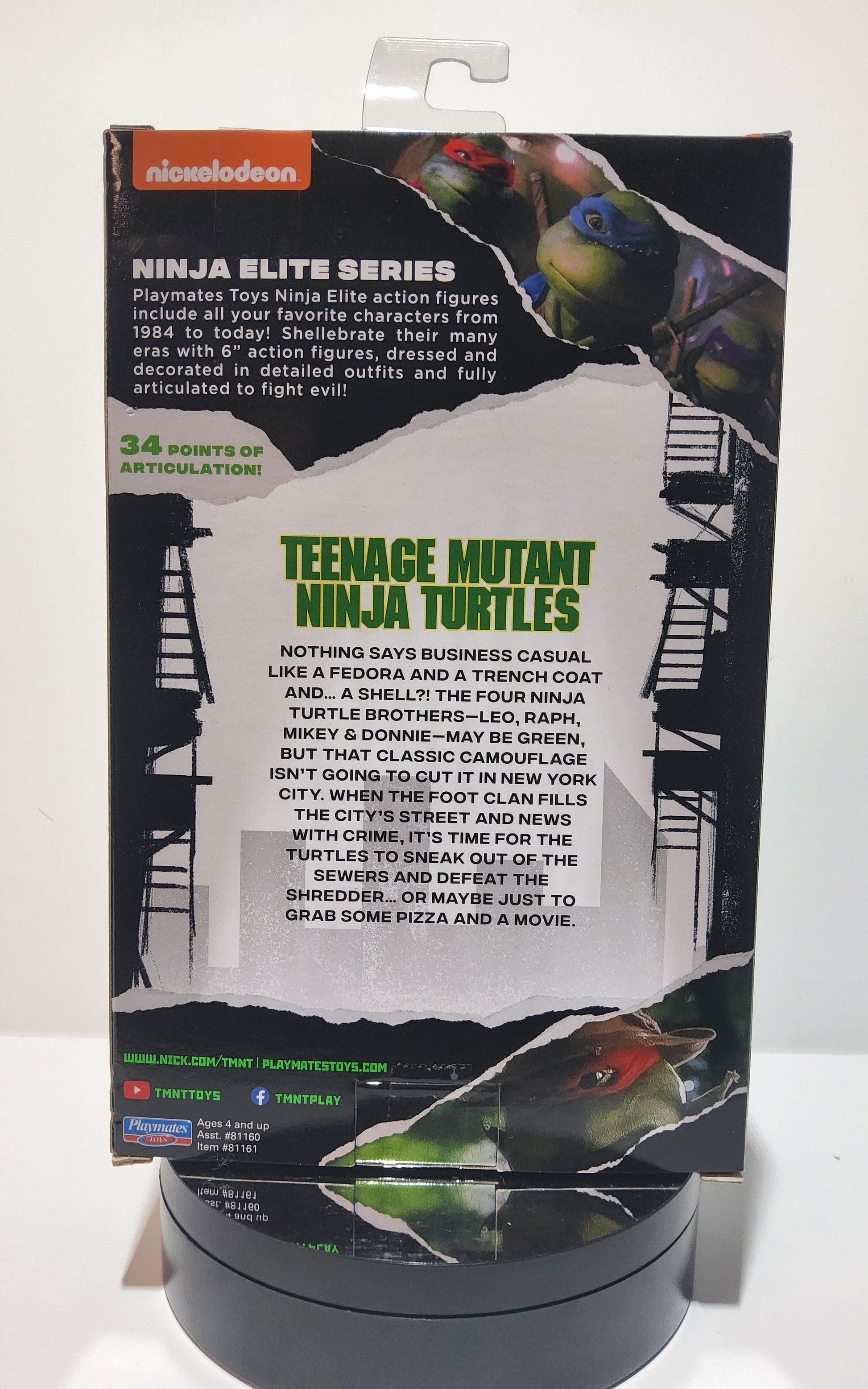 Teenage Mutant Ninja Turtles Leonardo AKA Leo Ninja Elite Series - Logan's Toy Chest