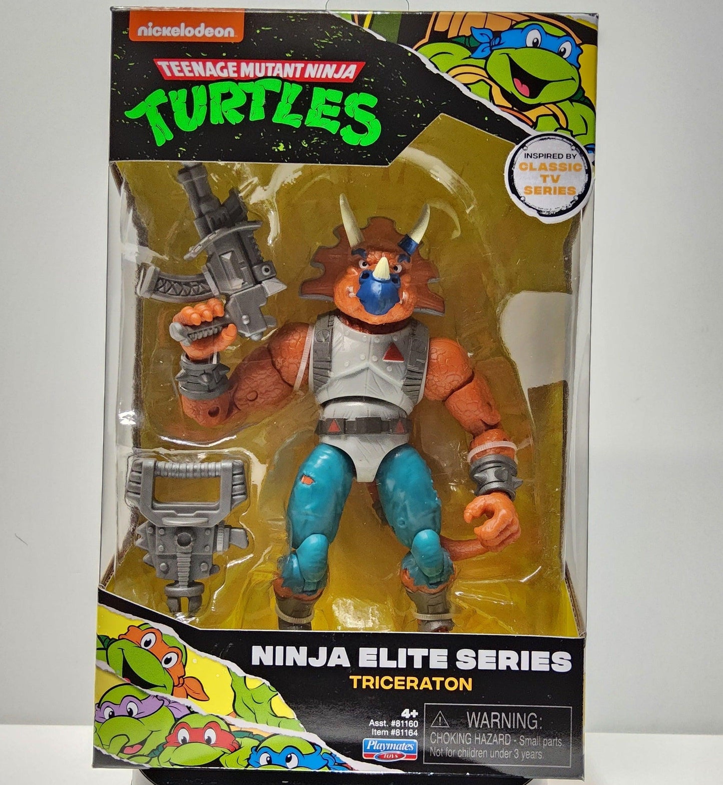 Teenage Mutant Ninja Turtles Ninja Elite Series Triceraton Action Figure - Logan's Toy Chest